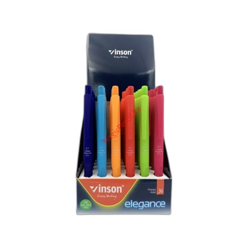 Pix cu gel, din plastic, cu mecanism